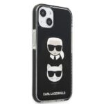 Karl Lagerfeld KLHCP13STPE2TK iPhone 13 mini 5,4" hardcase black Karl&Choupette Head - imagine 4