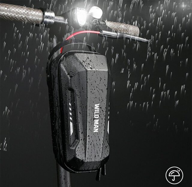 WILDMAN Scooter case/holder GD9XPlus frame bag black - imagine 8