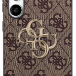 Guess Big 4G Classic Logo Case for Samsung Galaxy S25 FE Brown