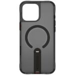 Case Skinarma Helix for iPhone 16 Pro Magnetic Charging 360 Rotating Stand black - imagine 4