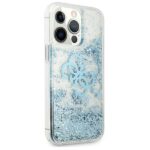 Guess GUHCP13LLG4GBL iPhone 13 Pro / 136,1" blue hardcase 4G Big Liquid Glitter - imagine 4