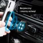 Spigen QS24 Air Vent Magnetic Holder Universal Black 000CG21944 - imagine 2