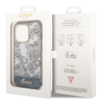 Guess GUHCP14LHGPLHG iPhone 14 Pro 6,1" grey hardcase Porcelain Collection - imagine 8