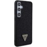Guess GUHCS24MHDGPPK S24+ S926 black hardcase Rhinestone Triangle - imagine 4