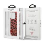 Guess GUHCP13LHSLEOR iPhone 13 Pro / 13 6,1" red hardcase Leopard - imagine 8