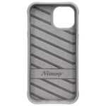 Nimmy case iPhone 15 6.1" gray Glasses Cool Dog - imagine 5
