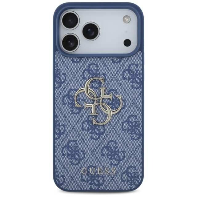 Case Guess 4G Big Logo for iPhone 17 Pro  Max blue - imagine 3