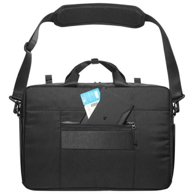 Laptop bag Spigen Klasden black - imagine 8