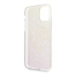 Guess GUHCN61PCUGLPGG iPhone 11 6,1" /Xr gold pink hard case Glitter 4G Circle Logo - imagine 6