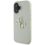 Case Guess Grained Big 4G Logo Small Classic Logo for iPhone 16 green - imagine 2