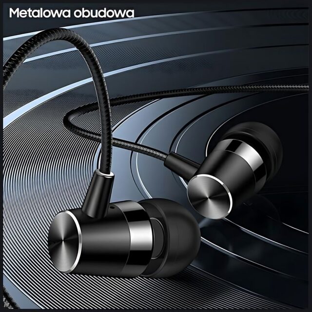 USAMS earphones EP-42 3.5 mm for set 1pc black SJ475HS01-1 - imagine 2