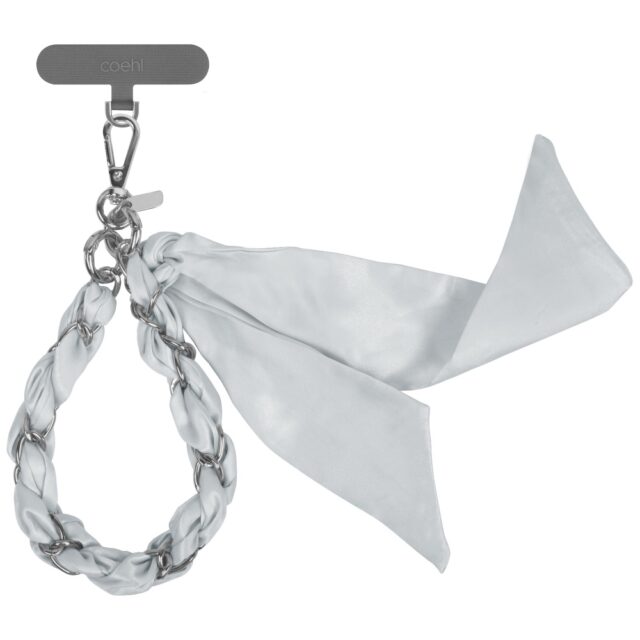 Universal 2-in-1 phone lanyard UNIQ Coehl Caryne grey - imagine 2