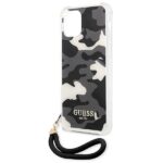 Guess GUHCP12LKSARBK iPhone 12 Pro Max 6,7" black hardcase Camo Collection - imagine 6