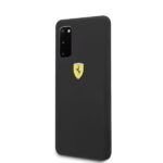 Ferrari Hardcase FESSIHCS62BK for Samsung Galaxy S20 (G980) Black Silicone Collection - imagine 2