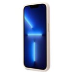 Guess GUHMP13LU4GPRP iPhone 13 Pro /13 6,1" pink hard case 4G Logo Plate MagSafe - imagine 5