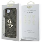 Case Guess 4G Big Logo for iPhone 16e brown - imagine 8