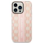 Karl Lagerfeld KLHCP14LHKLSPCP iPhone 14 Pro 6,1" hardcase pink Mono Vertical Stripe - imagine 3