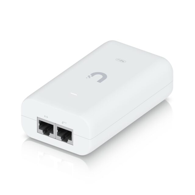 Ubiquiti U-PoE++ EU | PoE Adapter | 60W, 48V, 1.25A - imagine 4
