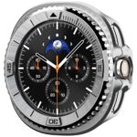 Nakładka Spigen Bezel Tune Pro Pilot do   Samsung Galaxy Watch 8 Classic 46mm srebrny