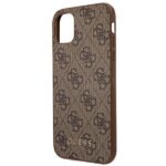 Guess GUHCN61G4GB iPhone 11 6,1" / Xr brown hard case 4G Collection - imagine 6