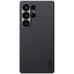 Case PITAKA Ultra-Slim MagSafe for Samsung Galaxy S25 Ultra black grey - imagine 2