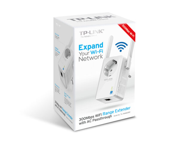TP-Link TL-WA860RE | WiFi Range extender | N300, 1x RJ45 100Mb/s, with wall plug - imagine 4