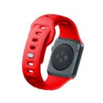 3MK Silicone Watch Strap red for Apple Watch 38/40/41mm - imagine 6