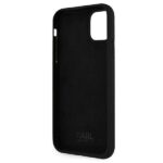 Karl Lagerfeld KLHCN61SLFKBK iPhone 11 6,1" / Xr hardcase black Silicone Iconic - imagine 4
