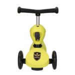 Extralink Kids Scooter Boss Ride Yellow - Children's Balance Bike - imagine 3