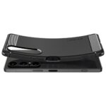 Case Spigen Rugged Armor for Sony Xperia 1 VII black - imagine 5