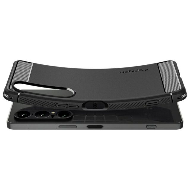 Case Spigen Rugged Armor for Sony Xperia 1 VII black - imagine 5