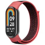 Beline Mi Band 10/9/8 NylonLoop strap red-black