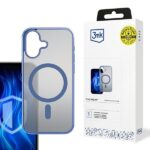 3MK Frosty MagCase iPhone 16 blue