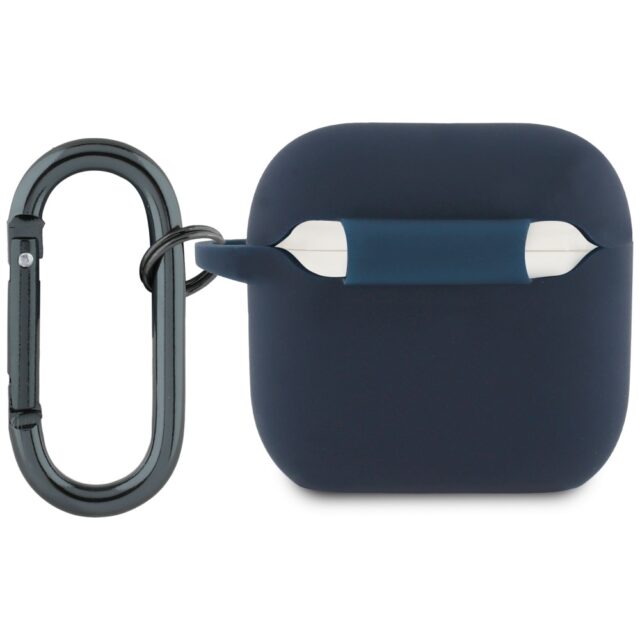 Red Bull Silicone Logo & Lines Case for AirPods 4 Navy Blue - imagine 2