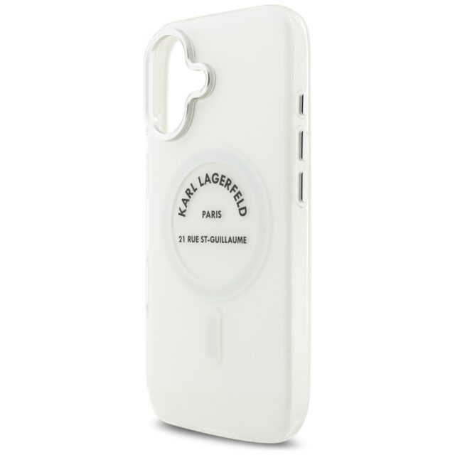 Karl Lagerfeld IML Karl RSG Logo MagSafe Case for iPhone 17 Transparent - imagine 6
