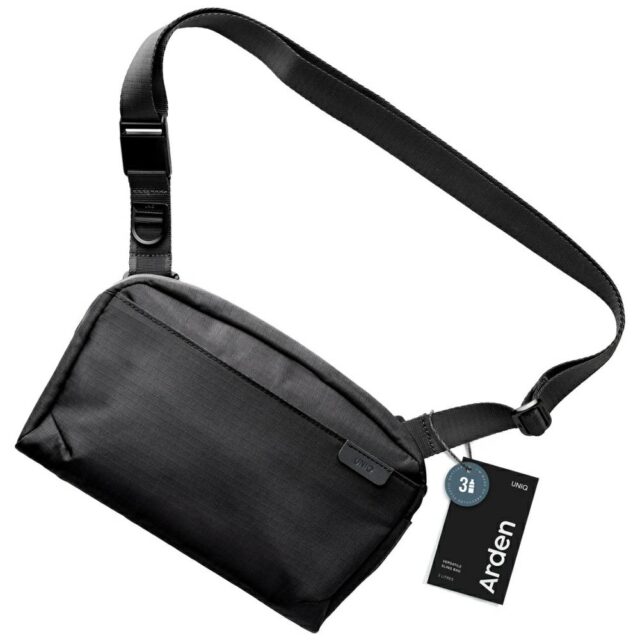 Bag UNIQ Arden Sling 2L black - imagine 6