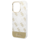 Guess GUHCP14XHG4MHG iPhone 14 Pro Max 6,7" gold hardcase 4G Pattern Script - imagine 6