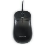 Verbatim Silent Optical Mouse USB-A 1000 dpi black 49024