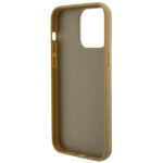 Guess GUHCP15XPMSDGSD iPhone 15 Pro Max 6.7" gold hardcase Disco Metal Script - imagine 7