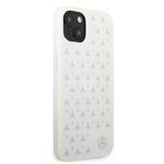 Mercedes MEHCP13MESPWH iPhone 13 / 14 / 15 6,1" white hardcase Silver Stars Pattern - imagine 4
