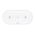 USAMS Wireless Charger US-CD120 10W Dual white CD120JN01