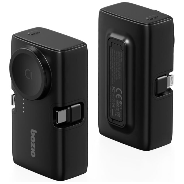 PowerBank 3in1 Bazic Koda 5000mAh PD20W   USB-C/Lightning black - imagine 3