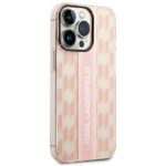Karl Lagerfeld KLHCP14XHKLSPCP iPhone 14 Pro Max 6,7" hardcase pink Mono Vertical Stripe - imagine 4