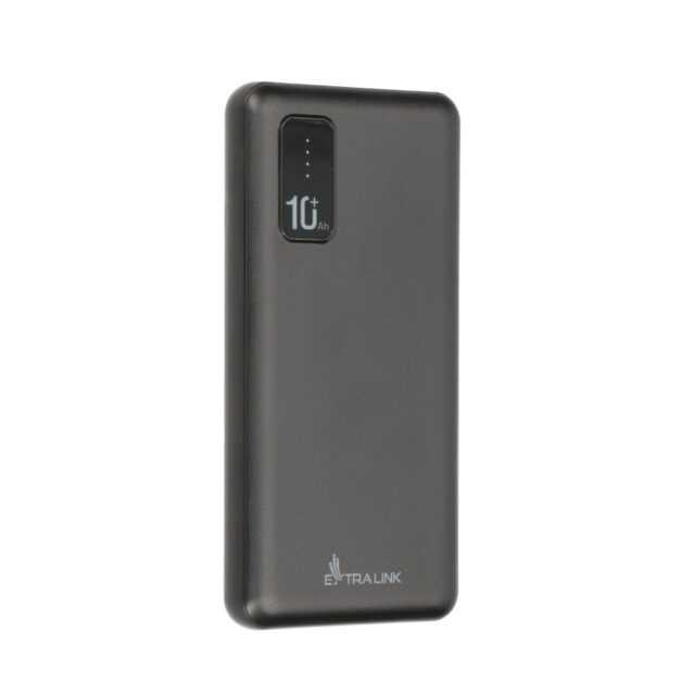 Extralink EPB-098B 10000mAh Black | Powerbank | Power bank, USB-C - imagine 4