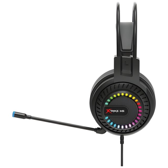 XTRIKE ME Gaming Headset HP-318 w/ Mic Black - imagine 2