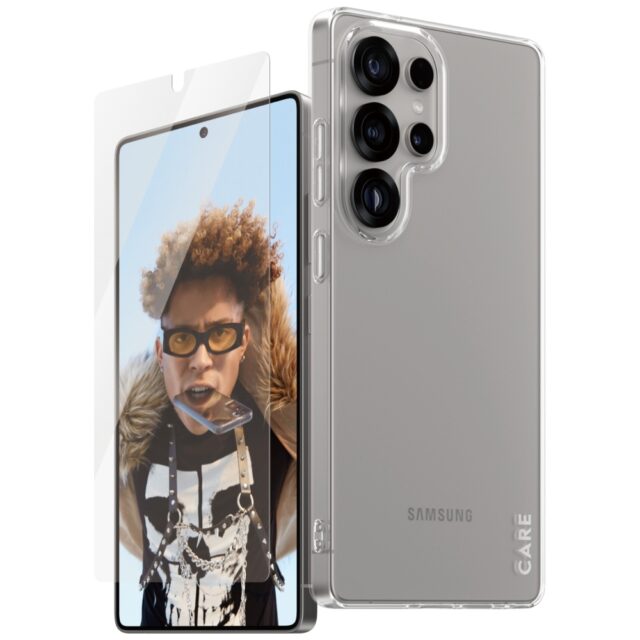 CARE by PanzerGlass Fashion 2in1 Case+Glass protection set for Samsung Galaxy S25 Ultra - imagine 2
