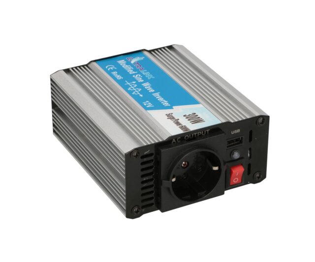 Extralink OPIM-300W | Car voltage converter | 12V, 300W modified sinus - imagine 2