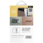Magnetic RFID wallet UNIQ Lyden DS stand phone gray - imagine 5