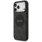 Case Guess 4G Circle Classic Logo        MagSafe for iPhone 17 Pro Max black - imagine 2