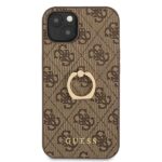 Guess GUHCP13S4GMRBR iPhone 13 mini 5,4" brown hardcase 4G with ring stand - imagine 3